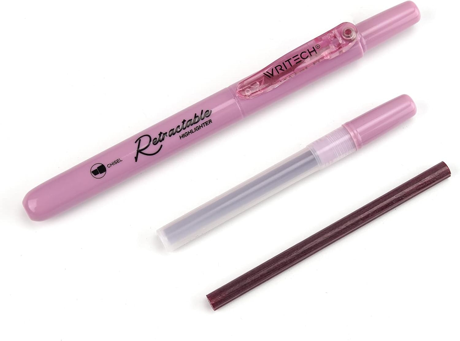image:imageWRITECH Highlighter Refills Assorted Colors Chisel Tip No Smear 12ct NeutralNeutral