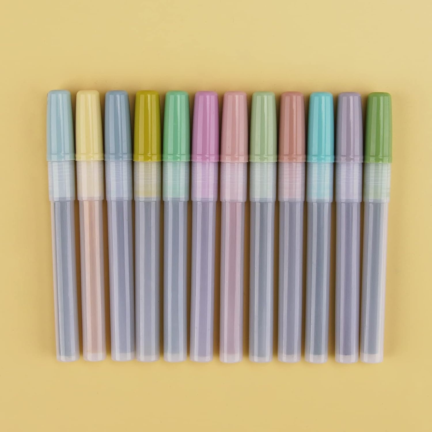 image:imageWRITECH Highlighter Refills Assorted Colors Chisel Tip No Smear 12ct NeutralNeutral