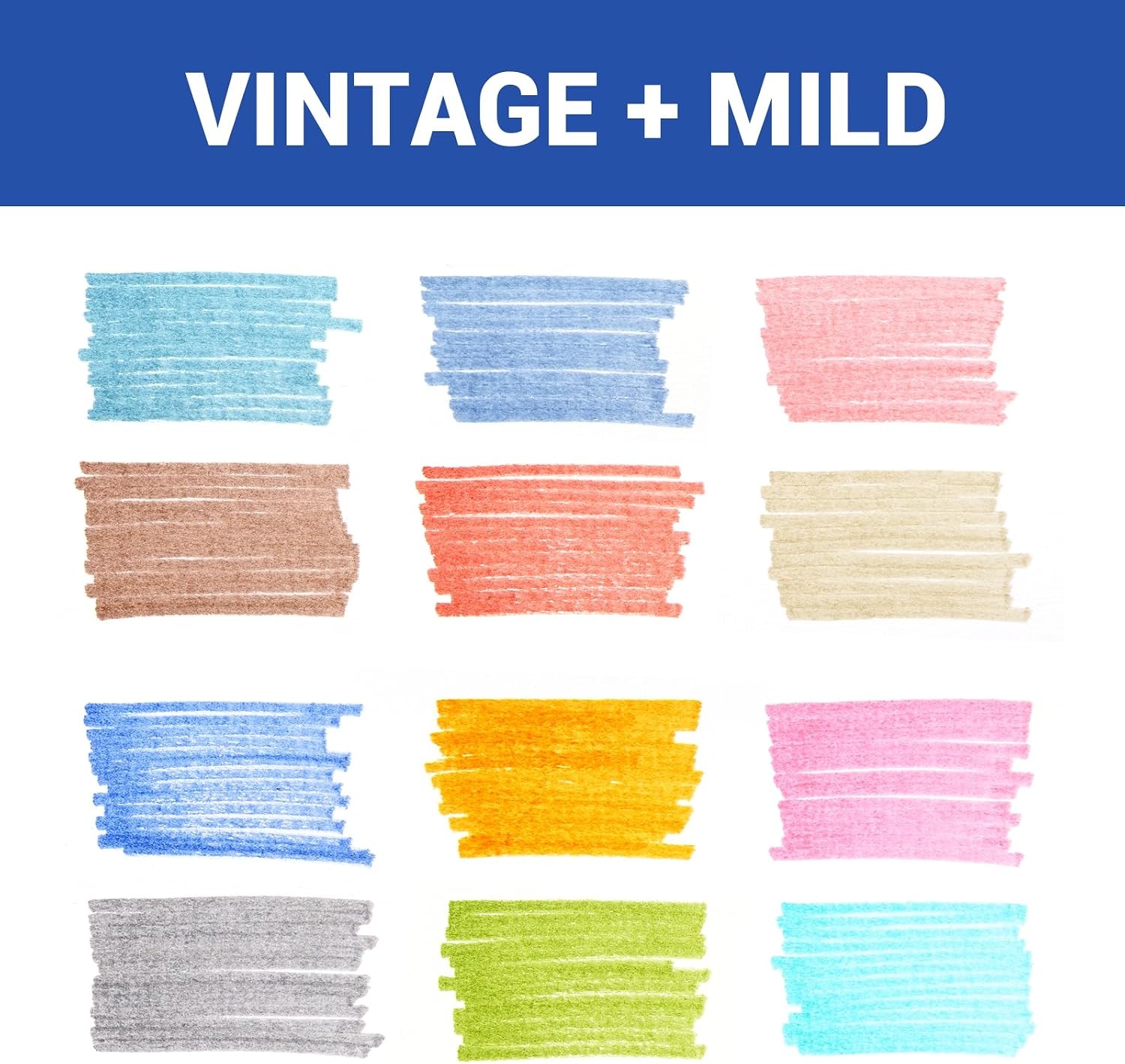 image:imageWRITECH Retractable Bible Highlighters Assorted Pastel Colors No Bleed Aesthetic Marker Pen Chisel Tip 12 PackMildVintage