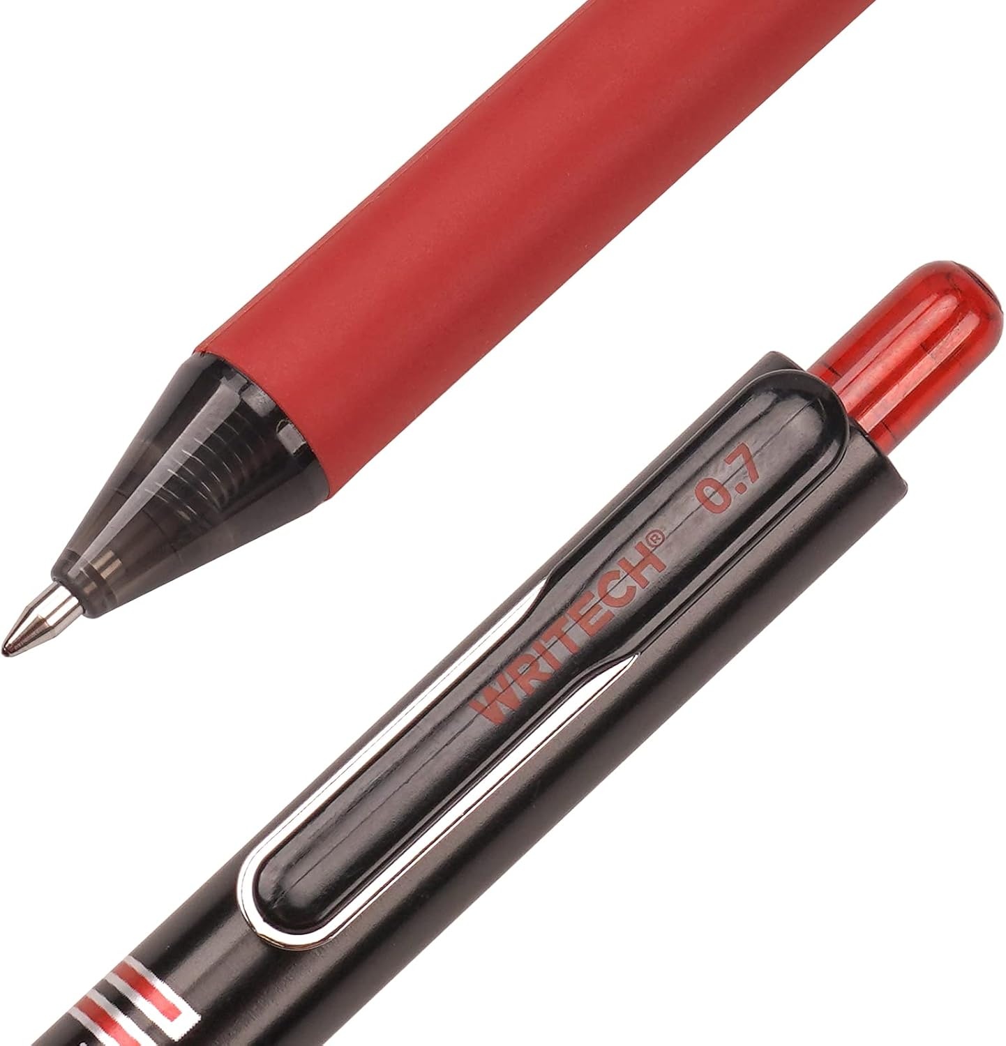 image:imageWRITECH Retractable Gel Ink Pens Multi Colored 07mm Medium Point Colorful Click Pen for Smooth Writing Journaling Drawing Notetaking No Bleed amp Smear amp Smudge 8ct Vibrant Assorted ColorsAMultiColor