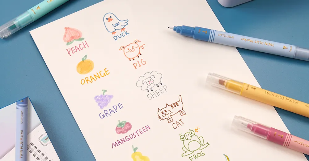 WRITECH Ink Pens and Highlighters